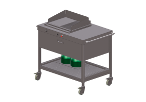 Cucine 3D - Grill a gas - Alpes Inox