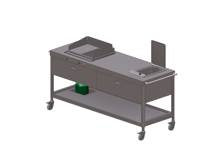 3D Küchen - Gasgrill mit Fritteuse - Alpes Inox - Alpes... 3D Küchen - Gasgrill mit Fritteuse - Alpes Inox - Alpes...