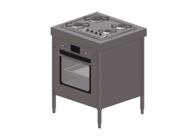 Cuisine 3D - &Eacute;l&eacute;ment de cuisine - Alpes Inox