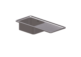 Lavelli 3D - Lavabo in metallo - Alpes Inox - 1171V1SL