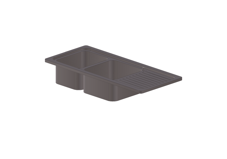 Fregaderos 3D - Lavabo de metal - Alpes Inox - F51192V1S -... Fregaderos 3D - Lavabo de metal - Alpes Inox - F51192V1S -...
