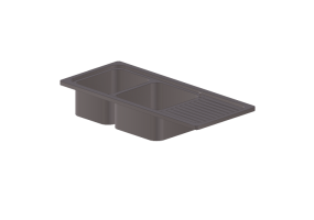 3D Sinks - Metal washbasin - Alpes Inox - F+5119+2V1S