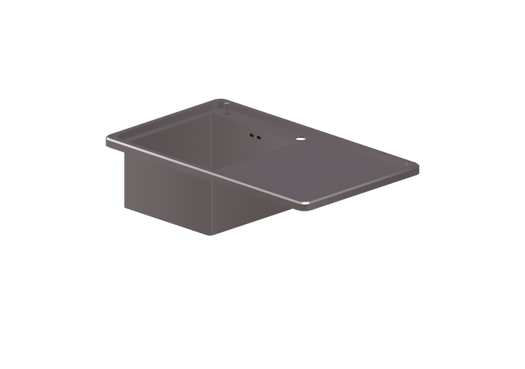 Lavelli 3D - Lavabo in metallo - Alpes Inox - LFRS5871V1SL... Lavelli 3D - Lavabo in metallo - Alpes Inox - LFRS5871V1SL...