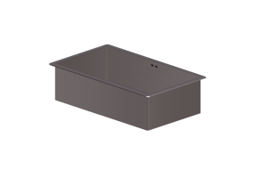 Fregaderos 3D - Lavabo de metal - Alpes Inox - VFR475