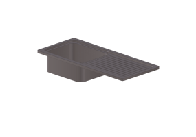 Lavelli 3D - Lavabo in metallo - Alpes Inox - F51191V1S