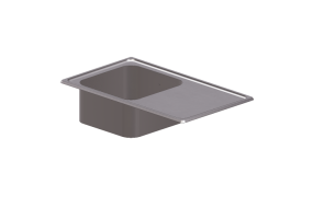 Lavelli 3D - Lavabo in metallo - Alpes Inox - 871V1SL