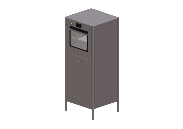Colunas 3D - Coluna com forno e lava-louças - Alpes Inox -... Colunas 3D - Coluna com forno e lava-louças - Alpes Inox -...