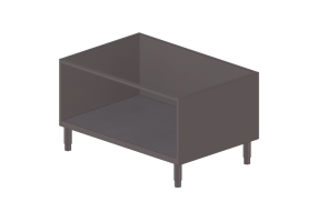 3D Hanging cabinets - Open cupboard - Angelo Po - 2NITG