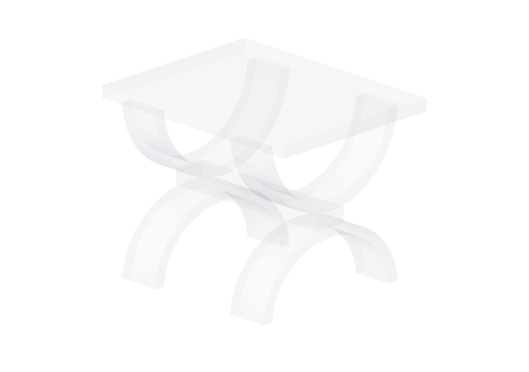 Tables 3D - Table en verre - Artzzi - 96539 - ARTZZI Tables 3D - Table en verre - Artzzi - 96539 - ARTZZI