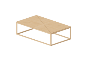 3D Tisch - Holztisch - Artzzi - Kiss