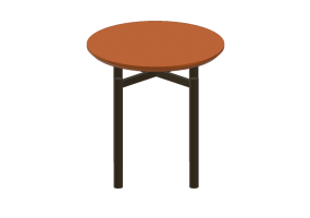Mesas 3D - Mesa de madeira - Artzzi - Olga