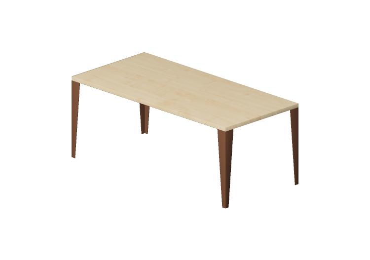Tables 3D - Table en bois - Artzzi - Bent - ARTZZI Tables 3D - Table en bois - Artzzi - Bent - ARTZZI