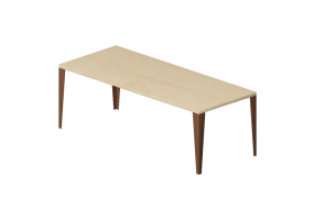 Mesas 3D - Mesa de madeira - Artzzi - Bent