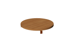 3D Tables - Wooden coffee table - Artzzi - Ella