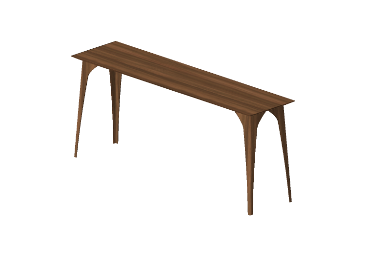 3D Tables - Wood Console Table - Artzzi - Otto - ARTZZI 3D Tables - Wood Console Table - Artzzi - Otto - ARTZZI