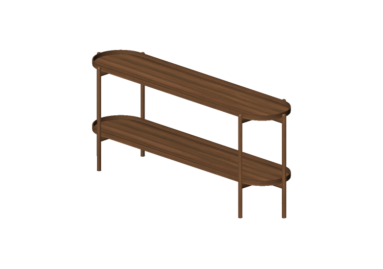 Tables 3D - Table consolle en bois - Artzzi - Bolero -... Tables 3D - Table consolle en bois - Artzzi - Bolero -...