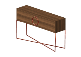 3D Tisch - Konsolentisch aus Holz - Artzzi - Berlim
