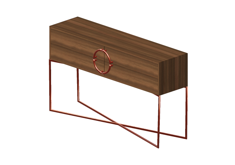 3D Tables - Wood Console Table - Artzzi - Berlim - ARTZZI 3D Tables - Wood Console Table - Artzzi - Berlim - ARTZZI
