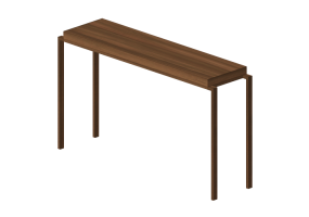 Mesas 3D - Mesa consola en madera - Artzzi - Gafanhoto