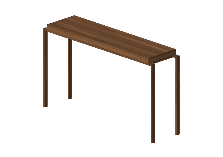 Mesas 3D - Mesa consola en madera - Artzzi - Gafanhoto -... Mesas 3D - Mesa consola en madera - Artzzi - Gafanhoto -...