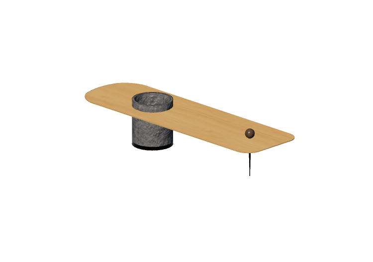 3D Tables - Wooden coffee table - Artzzi - Couture - ARTZZI 3D Tables - Wooden coffee table - Artzzi - Couture - ARTZZI
