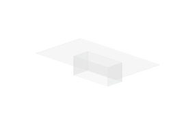 Tables 3D - Petite table en verre - Artzzi - Geometrica