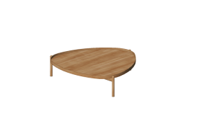 3D Tables - Wooden coffee table - Artzzi - Bolero