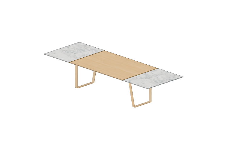 3D Tisch - Tisch aus Holz und Marmor - Artzzi - Asa -... 3D Tisch - Tisch aus Holz und Marmor - Artzzi - Asa -...