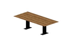 3D Tisch - Tisch aus Holz - Artzzi - Iron