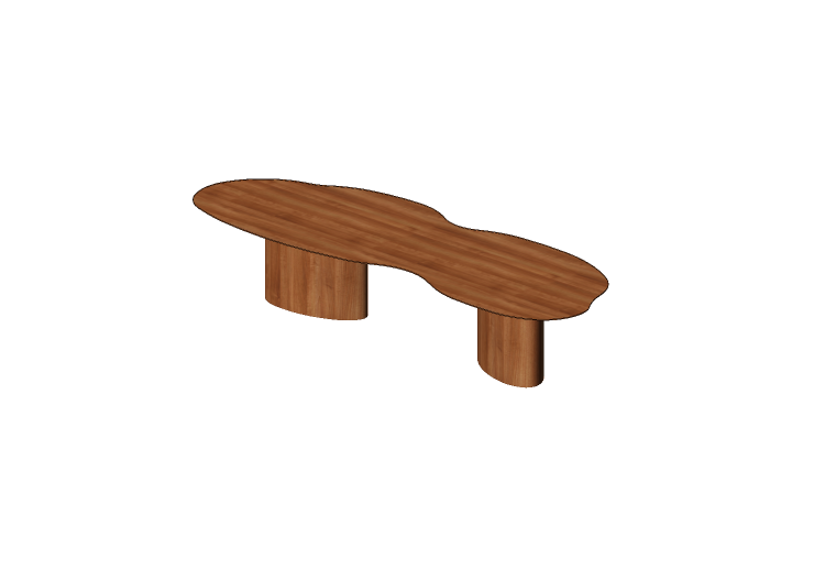 3D Tables - Wooden dining table - Artzzi - Litoral d’agua -... 3D Tables - Wooden dining table - Artzzi - Litoral d’agua -...
