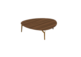 Tavoli 3D - Tavolino da caffè in legno - Artzzi - Opera
