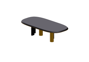 3D Tables - Metal dining table - Artzzi - Panamera
