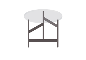 Tavoli 3D - Tavolino in vetro - Artzzi - Fit