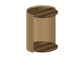 Tables 3D - Petite table en bois - Artzzi - Anello
