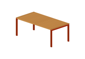 3D Tisch - Holztisch - Artzzi - Arena
