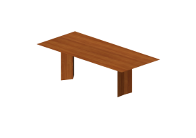 3D Tables - Wooden dinner table - Artzzi - Paraty