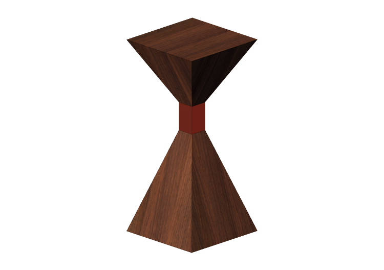 Mesas 3D - Mesita de madera lacada - Artzzi - Alter -... Mesas 3D - Mesita de madera lacada - Artzzi - Alter -...