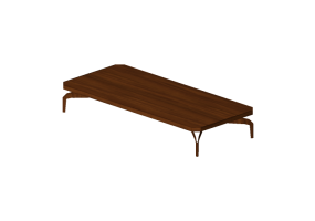 Mesas 3D - Mesita de madera - Artzzi - Veluti
