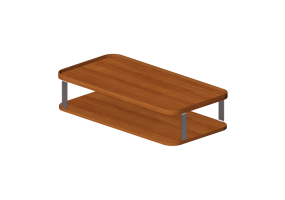 Mesas 3D - Mesita de madera - Artzzi - Boss