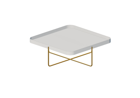 3D Tisch - Couchtisch aus lackiertem Holz - Artzzi - Brasilia