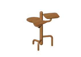 3D Tisch - Couchtisch aus Holz - Artzzi - Cactus