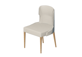 Sillas 3D - Silla de madera - Artzzi - Clara