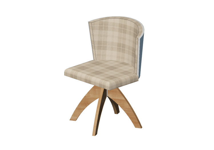 Chaises 3D - Chaise en tissu - Artzzi - Maggy - ARTZZI Chaises 3D - Chaise en tissu - Artzzi - Maggy - ARTZZI