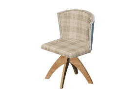 3D Chairs - Fabric lined chair - Artzzi - Maggy