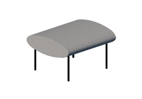 Sillas 3D - Taburete de tela - Artzzi - Atomo