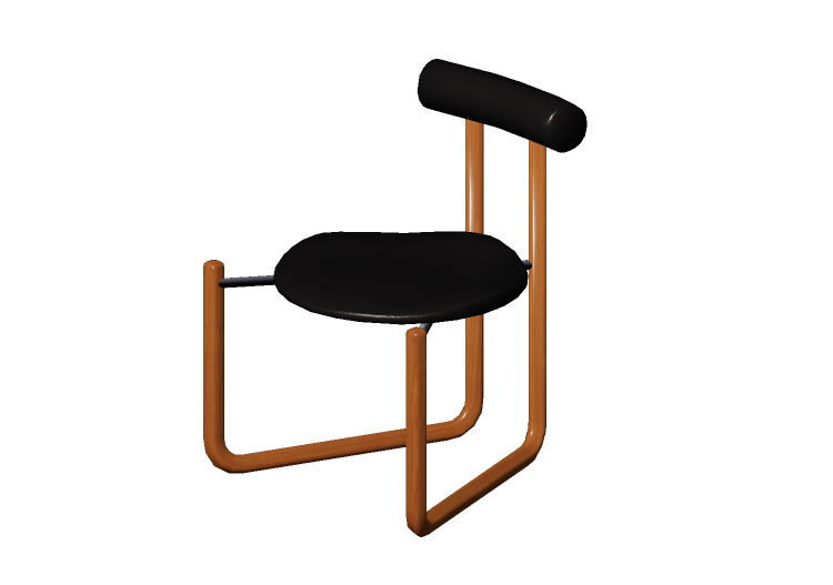 Chaises 3D - Chaise en cuir - Artzzi - Ponto - ARTZZI Chaises 3D - Chaise en cuir - Artzzi - Ponto - ARTZZI