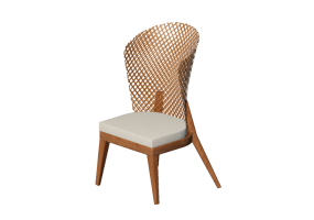 Sillas 3D - Silla de madera - Artzzi - Luna