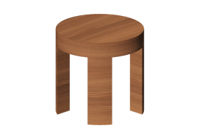 3D St&uuml;hle - Hocker aus Holz - Artzzi - Belmonte