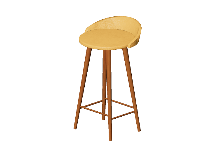 3D Chairs - Leather stool - Artzzi - Clara - ARTZZI 3D Chairs - Leather stool - Artzzi - Clara - ARTZZI
