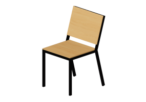 3D Chairs - Metal Chair - Artzzi - Clean